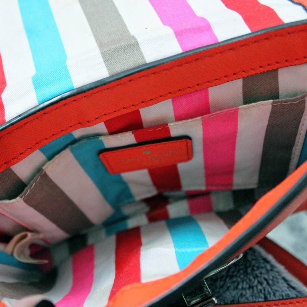 Kate Spade New York Orange Crossbody Bag - Picture 8 of 9